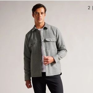 Ted Baker Anderby Wool Overshirt